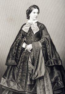 Mademoiselle Victoire Balfe (1837-71) grabado por D.J. Pound a partir de una fotografía, de 